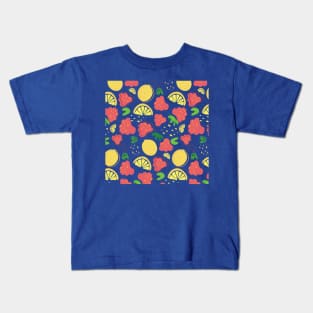 Cocktail raspberry, lemon Kids T-Shirt